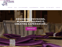 Tablet Screenshot of eventsbyac.com